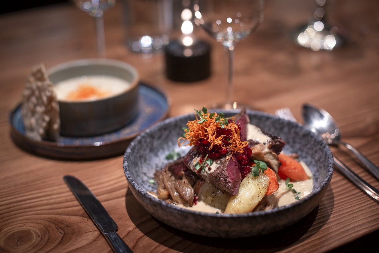 Locally sourced Arctic cuisine